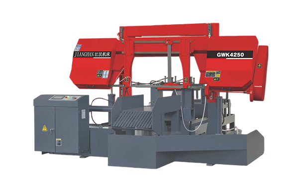 岳口镇GWK4250数控双柱龙门卧式带锯床